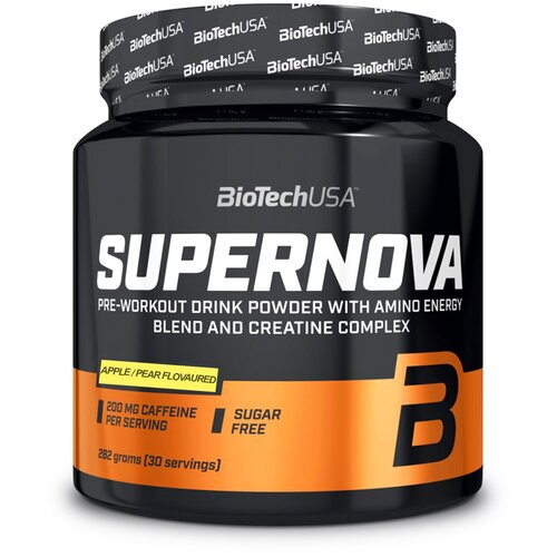 Biotechusa Supernova pre-workout formula, Kruška i jabuka, 282g Cene