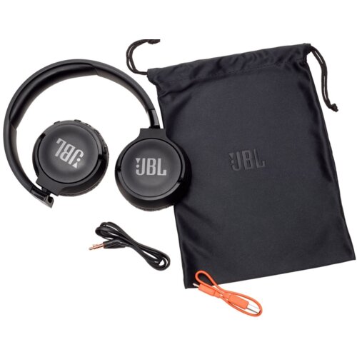 JBL T660 nc black (JBLT660NCBLK) bluetooth slu&amp;scaron;alice crne Slike