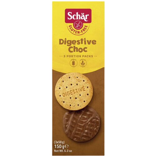 Schar digestive choco keks 150g Slike