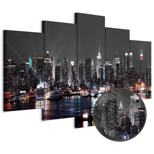  Slika - Grey sky 200x100 Premium Print Cijene