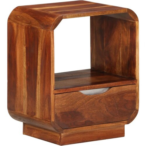 Maison Chic Nočna omarica - Nočna miza s predalom 2 kosa trden palisander 40x30x50cm, (21688075) Slike