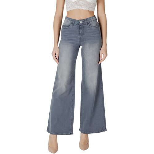 Ichi Kavbojke bootcut IHTWIGGY WIDE 20119022 Siva Slike