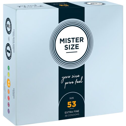 Mister Size Kondomi 53mm, 36 kom Slike