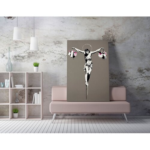 Wallity Slika na zidu na platnu 50x70cm Cene