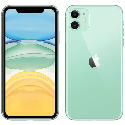 Apple Obnovljeno - znaki rabe - iPhone 11 4G zelen 64 GB 4 GB ram dual sim - vidne oznake uporabe obnovljeno, (21608512)