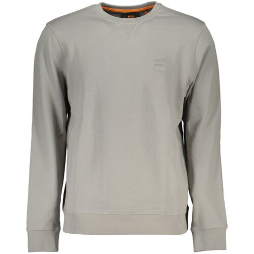 Boss HUGO MEN&amp;amp;#39;S GRAY ZIPLESS SWEATSHIRT Slike