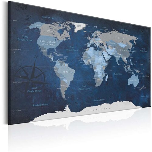  Slika - Dark Blue World 120x80 Cene