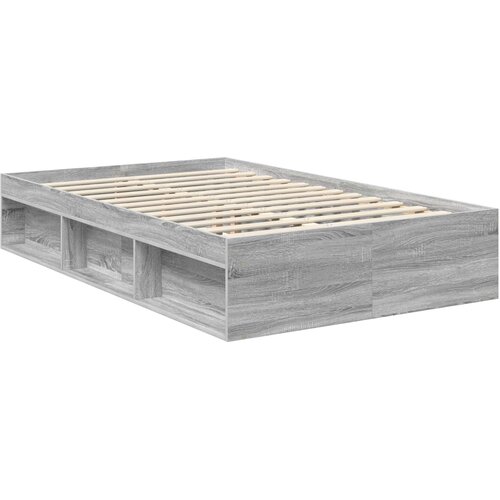  Krevetna konstrukcija Siva Sonoma 120 x 190 cm Slike