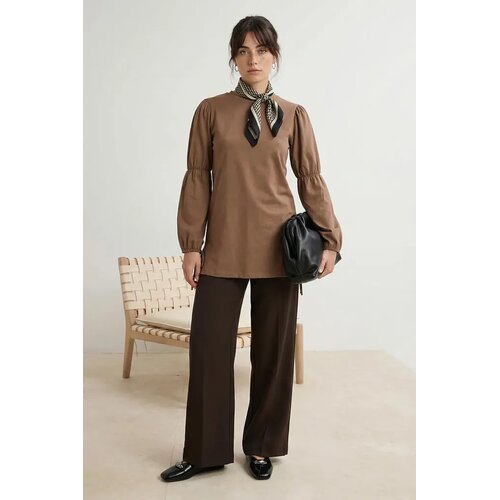 Trendyol Modest Ženska bluza Tctss26Uk00001, Smeđa Cene