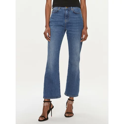 Pinko Jeans hlače Brenda Bootcut. 100172 A1MP Modra Regular Fit