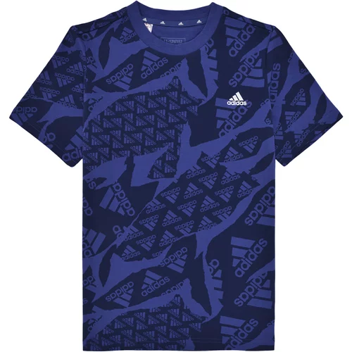 Adidas Majice s kratkimi rokavi J CAMLOG T Modra