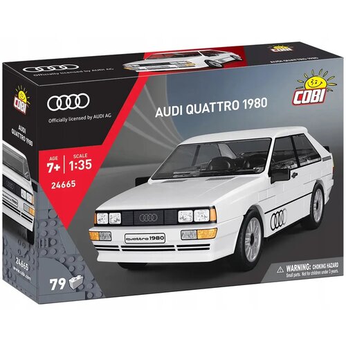Cobi Toys COBI: Audi Quattro 1980 bijeli automobil konstruktorski set (24665) Cijene