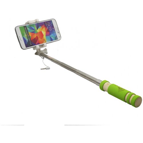 Selfie stick mini ZX-4S kabl 3.5mm zeleni Slike