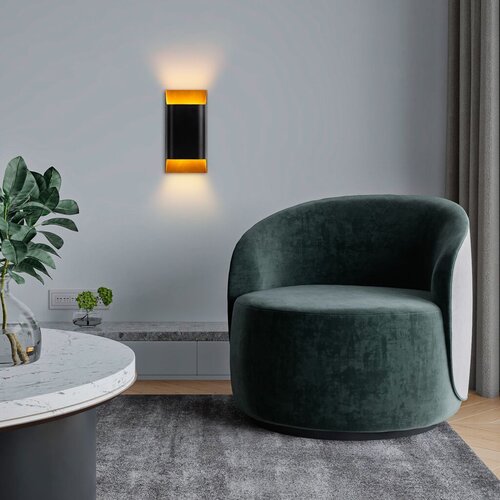 Opviq zidna lampa Bera-15311, 15x30x11cm, IP20, Crna Slike