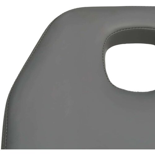 VidaXL Masažna miza siva 180x62x(86,5-118) cm Slike