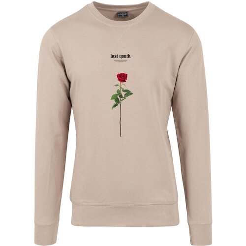MT Men Lost Youth Rose Crewneck darksand Slike