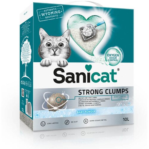 Sanicat posip Strong Clumps 10 l Cene