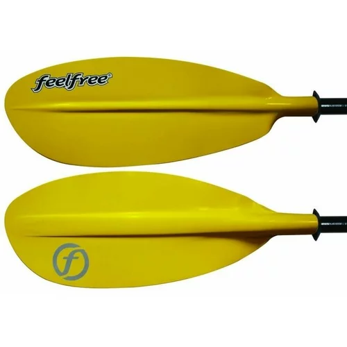 Feelfree veslo za kajak Fiberglass dvodelno 230cm rumena