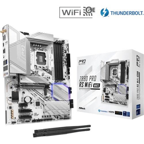 AsRock Z890 pro rs wifi white mb s1851 matična ploča Cene