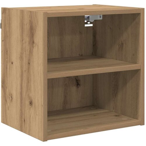VidaXL viseći ormarić zidne riga umjetnički hrast 40 x 29,5 x 40 cm Slike