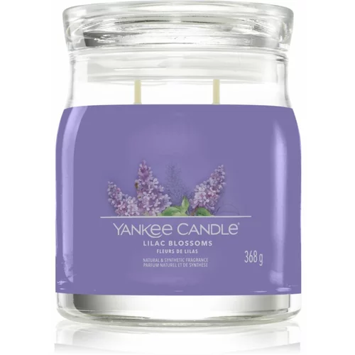 Yankee Candle Lilac Blossoms dišeča sveča I. Signature 368 g