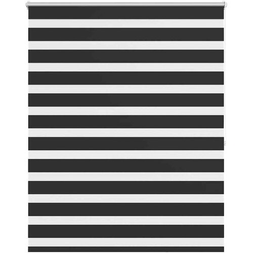 Zebra zavjesa 120,9 x 175 cm &amp;Scaron;irina tkanine 116,7 cm crna Slike