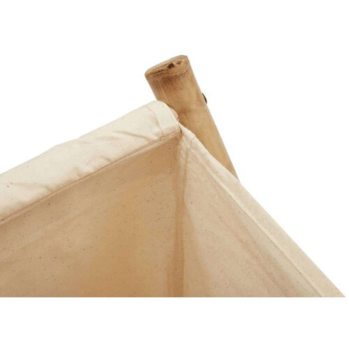 VidaXL Ko&amp;scaron;ara za rublje krem bijela 41 5 x 36 x 63 5 cm od bambusa Slike