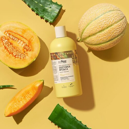 SoFlow Nourishing Cleansing Conditioner čistilni balzam za kodraste lase 200 ml Slike