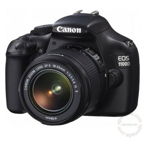 Canon EOS 1100D Set 18-55 mm + 75-300 mm digitalni fotoaparat Slike