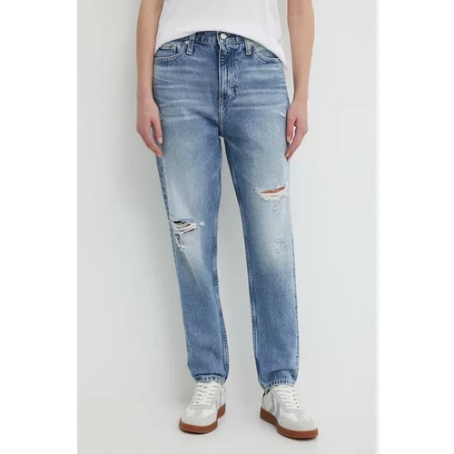 Calvin Klein Jeans Traperice za žene, visoki struk, J20J223310
