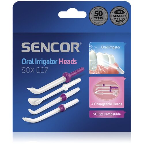 Sencor SOX 007 zamjenske glave za tu&scaron; za zube For SOI 22x 4 kom Cijene