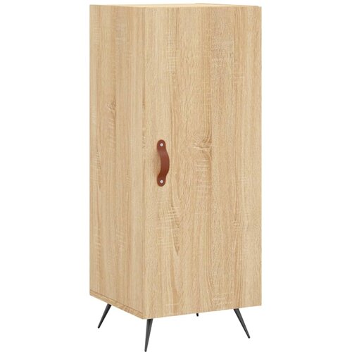  Komoda boja hrasta sonome 34,5x34x90 cm od konstruiranog drva Smeđa Slike