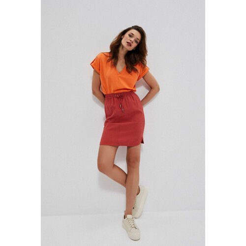 Marisse Viscose Skirt With Pockets L-Sc-3714 Magma Cene
