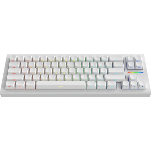 NUBI NK68HE White - igralna tipkovnica z Hallovim učinkom ANSI, (5000093973) Slike