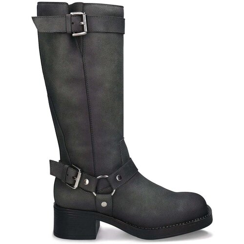 Nae Vegan Shoes Mestni &scaron;kornji Women's Vegan Motorbike Boots Ruby Grey pisana Cene