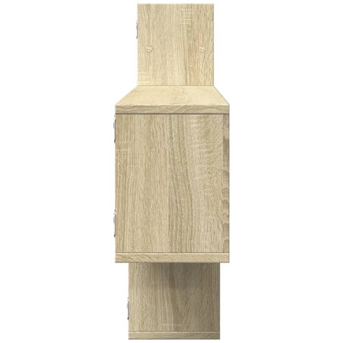  Zidna polica boja hrasta sonome 167,5x18x68cm konstruirano drva Slike