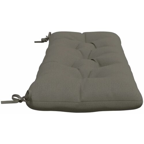  Jastučić za klupu VIANEN 100% poliester Siva 120 x 40 x 12 cm - Siva 120 x 40 x 12 cm Slike