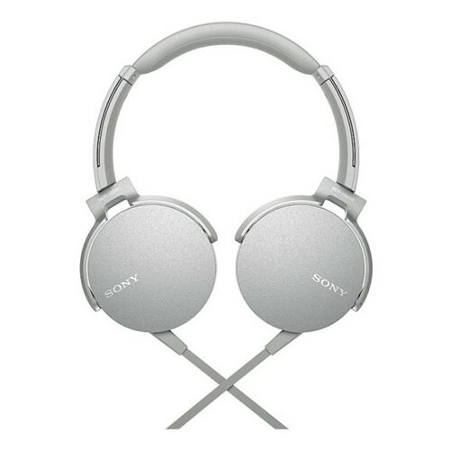 Sony MDR-XB550APW Bele slušalice Slike