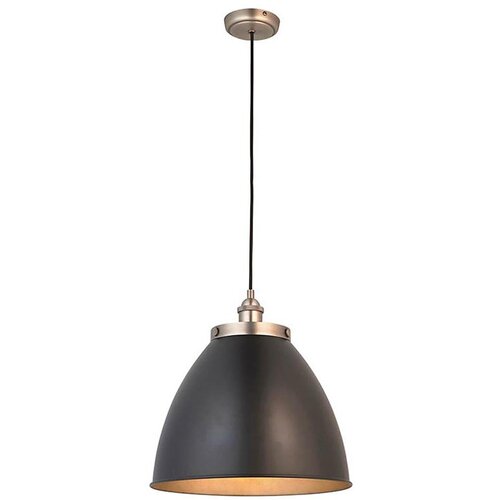  Endon 98749 - Visilica na sajli FRANKLIN 1xE27/10W/230V crna/mesing Cene