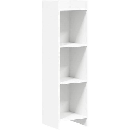 VidaXL Police za knjige Bijela 30 x 30 x 111 cm Konstruirano drvo - Bijela 30 cm Slike