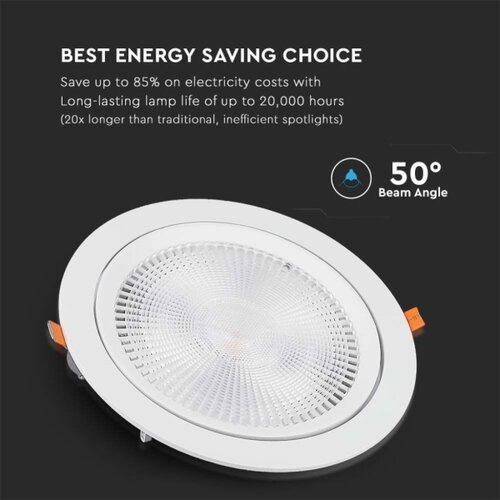  LED ugradna svetiljka za spu&amp;scaron;teni plafon SAMSUNG čip LED/30W/230V 3000K Slike
