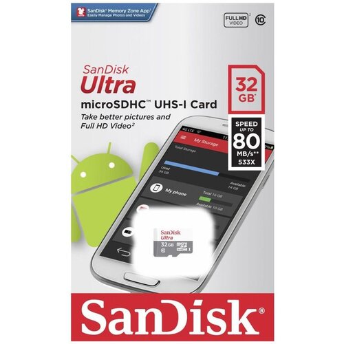 Sandisk "CARD 32GB Ultra MicroSDHC 100MB/s" Cijene