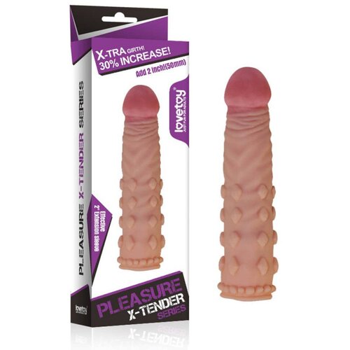 Lovetoy X-Tender navlaka za penis Flesh 2 Slike