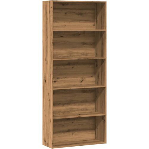 Furnova Knjižna omara artisian hrast 80x30x189 cm inženirski les, (21933337) Slike