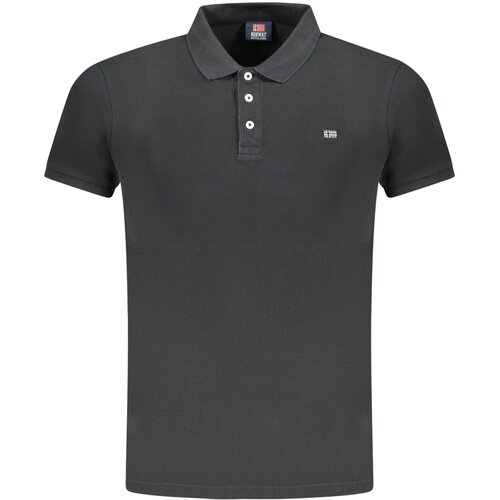 Norway 1963 MEN&amp;amp;#39;S SHORT SLEEVE POLO BLACK Slike