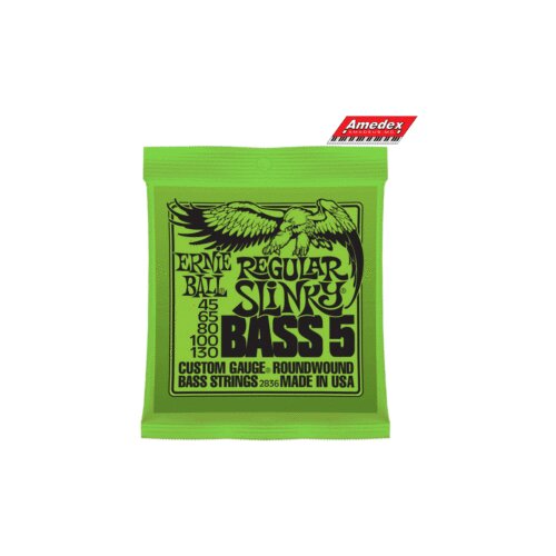  ŽICE ZA EL. BAS Ernie Ball EB2836 Slinky 45-130, 5 žica Cene