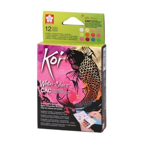 Royal Talens sakura koi akvarel set 12k creative art colors ( 671007 ) Slike