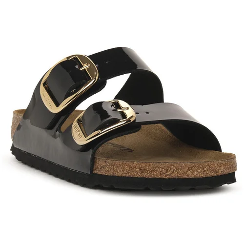 Birkenstock Natikači ARIZONA BIG BUCKLE PATENT CALZ S Črna