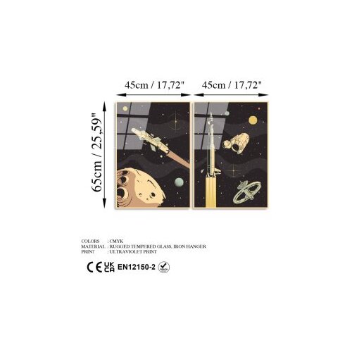 Wallxpert Image UV-967, 45 x 65 cm Slike