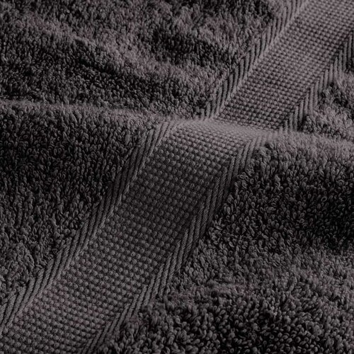 VidaXL Ručnici za kupanje 4 kom antracit 100x150cm 600 gsm 100 % pamuk Slike